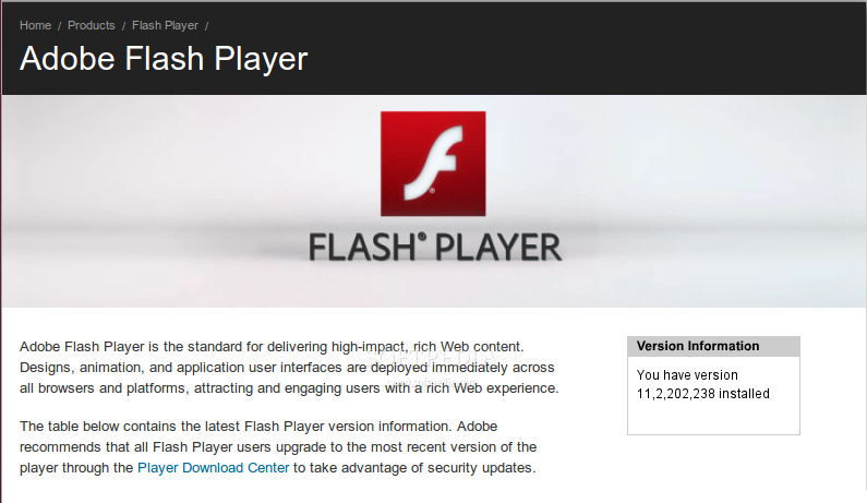 Flash player for mac os